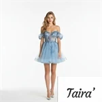 שמלת טוטו דגם lighat blue