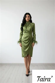 שמלת ערב\ קז'ואל דגם green apple