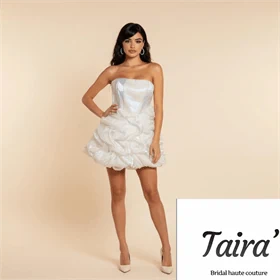 שמלת קצפת דגם פנינה