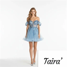 שמלת טוטו דגם lighat blue