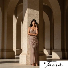 שמלת ערב דגם אימפרייל גולד