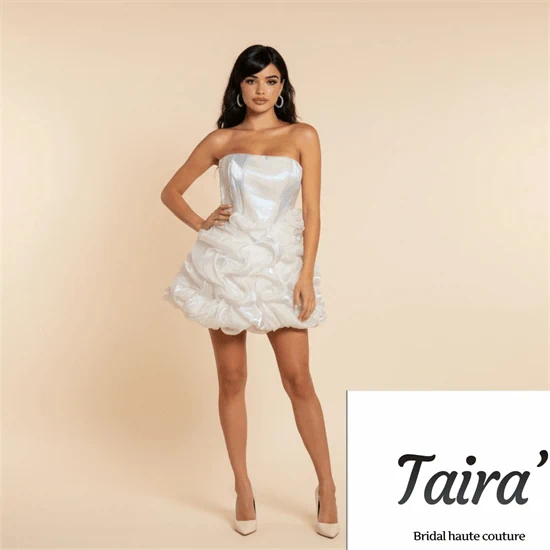 שמלת קצפת דגם פנינה