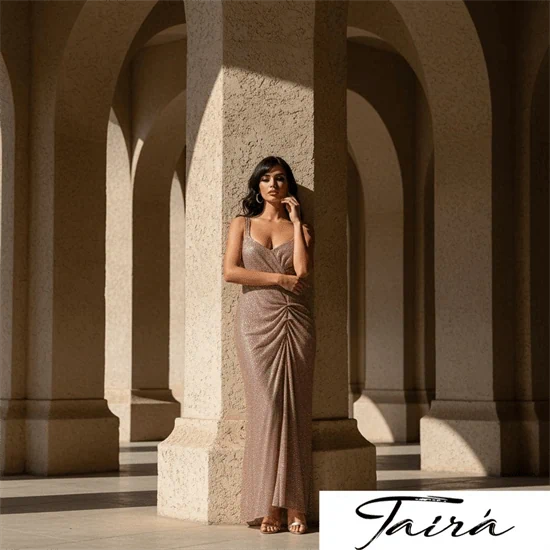 שמלת ערב דגם אימפרייל גולד